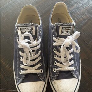 Converse Classic Navy Blue Canvas Sneakers